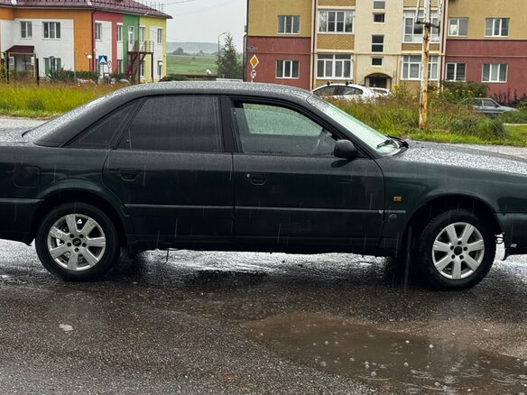 1994 Audi 100 IV (C4), зелёный, 185000 рублей - вид 2