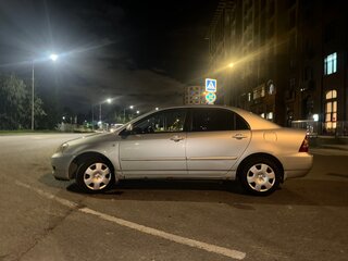 2005 Toyota Corolla IX (E120, E130) Рестайлинг, серебристый, 550000 рублей, вид 5