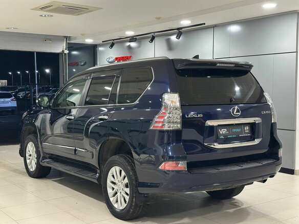 2017 Lexus GX 460 II Рестайлинг, синий, 3975000 рублей - вид 5