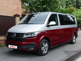 2021 Volkswagen Multivan Long T6 Рестайлинг, красный, 7500000 рублей, вид 1
