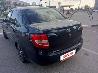 2014 Lada (ВАЗ) Granta I, синий, 430000 рублей, вид 4