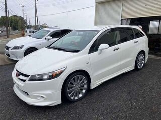 2014 Honda Stream II Рестайлинг, белый, 980000 рублей, вид 4