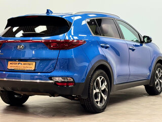2019 Kia Sportage IV Рестайлинг, синий, 2129000 рублей, вид 4