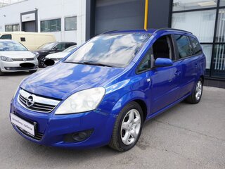 2008 Opel Zafira B Рестайлинг, синий, 550000 рублей, вид 1