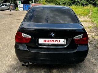 2006 BMW 3 серии 320i V (E90/E91/E92/E93), чёрный, 650000 рублей, вид 4