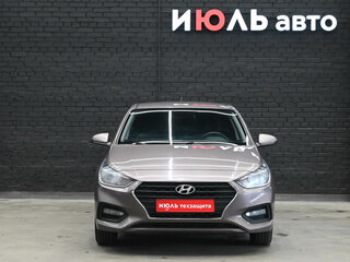 2019 Hyundai Solaris II, коричневый, 1230000 рублей, вид 2