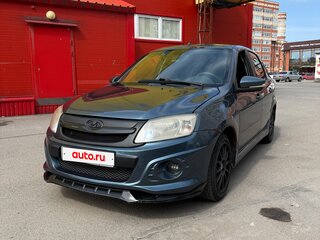 2015 Lada (ВАЗ) Granta Sport I, серый, 450000 рублей, вид 1