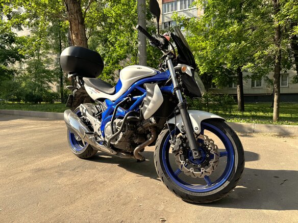 2013 Suzuki SFV 400 Gladius, синий, 399999 рублей - вид 1