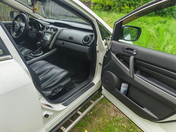 2011 Mazda CX-7 I Рестайлинг, белый, 850000 рублей - вид 7