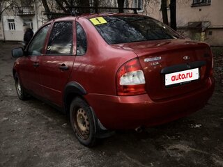 2005 Lada (ВАЗ) Kalina I, красный, 140000 рублей, вид 5