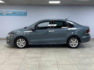 2020 Volkswagen Polo VI, синий, 980000 рублей, вид 4