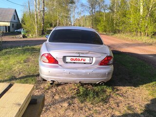 2001 Jaguar X-Type I, серебристый, 550000 рублей, вид 3
