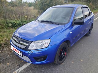 2017 Lada (ВАЗ) Granta I, синий, 465000 рублей, вид 1