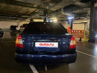 2008 Hyundai Accent ТагАЗ II, синий, 420000 рублей, вид 2