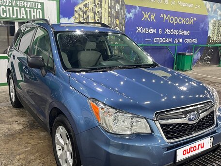 2015 Subaru Forester IV Рестайлинг, синий, 1500000 рублей, вид 3