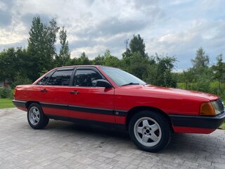 1986 Audi 100 III (C3), красный, 197000 рублей, вид 3