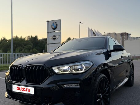 2020 BMW X6 M50d III (G06), чёрный, 6900000 рублей, вид 1