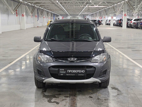 2017 Lada (ВАЗ) Kalina Cross II, серый, 599000 рублей, вид 2