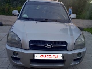 2007 Hyundai Tucson I, серебристый, 655000 рублей, вид 2
