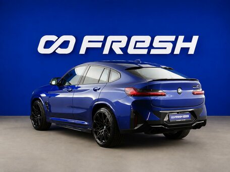 2021 BMW X4 M Competition I (F98) Рестайлинг, синий, 8455052 рублей, вид 2