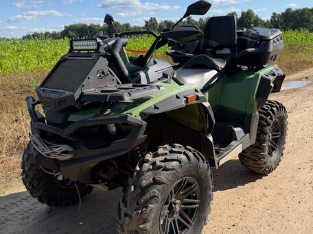 2023 Stels ATV-650 Guepard Trophy, зелёный, 750000 рублей, вид 1