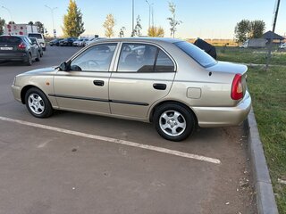 2005 Hyundai Accent ТагАЗ II, бежевый, 275000 рублей, вид 4