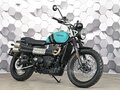 2025 Triumph Scrambler, зелёный