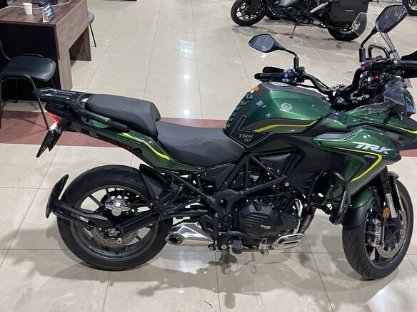 2023 Benelli TRK 502, зелёный, 420000 рублей - вид 5