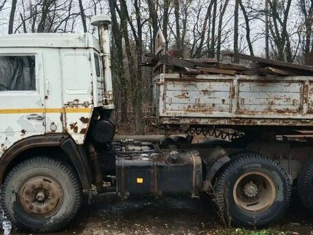 2000 КамАЗ 54115, серый, 580000 рублей, вид 2