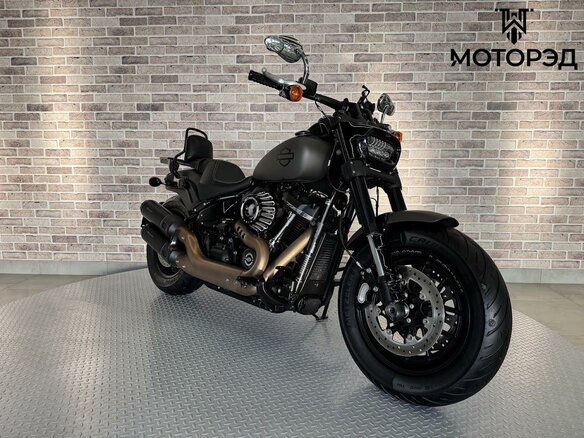 2017 Harley-Davidson Fat Bob, чёрный, 1435000 рублей - вид 3