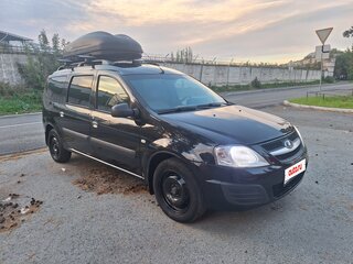 2017 Lada (ВАЗ) Largus I, чёрный, 600000 рублей, вид 3