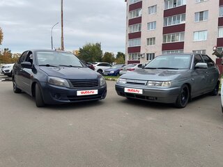 2012 Lada (ВАЗ) Granta I, синий, 190000 рублей, вид 3