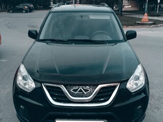 2013 Chery Tiggo (T11) I Рестайлинг (FL), чёрный, 430000 рублей, вид 4