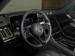 2021 Mercedes-Benz S-Класс 500 Long 4MATIC VII (W223), чёрный, 10000000 рублей, вид 3