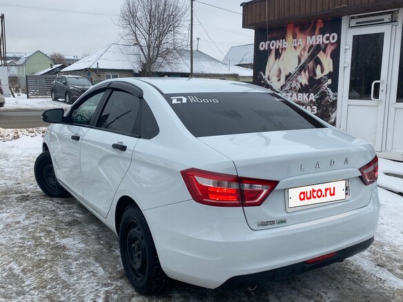 2021 Lada (ВАЗ) Vesta CNG I, белый, 890000 рублей - вид 4