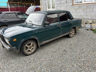 2007 Lada (ВАЗ) 2107, зелёный, 90000 рублей, вид 4