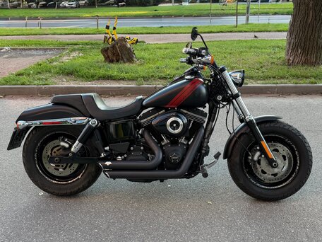 2014 Harley-Davidson Fat Bob, чёрный, 1150000 рублей, вид 5