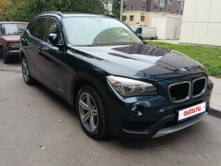 2013 BMW X1 20i I (E84) Рестайлинг, синий, 1290000 рублей, вид 2