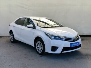 2013 Toyota Corolla XI (E160, E170, E180), белый, 1220000 рублей, вид 2