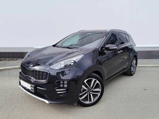 2017 Kia Sportage IV, чёрный, 1999000 рублей, вид 1
