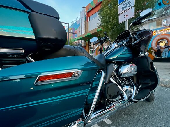 2020 Harley-Davidson Road Glide Limited, зелёный, 2200000 рублей - вид 7