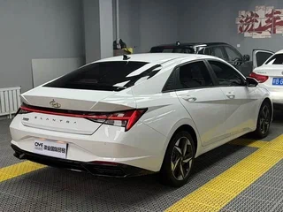 2022 Hyundai Elantra VII (CN7), белый, 1450000 рублей, вид 4