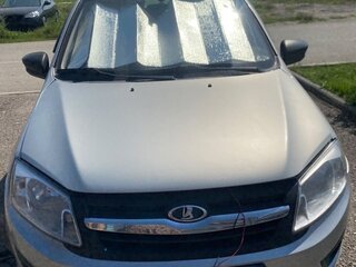 2013 Lada (ВАЗ) Granta I, серебристый, 360000 рублей, вид 1