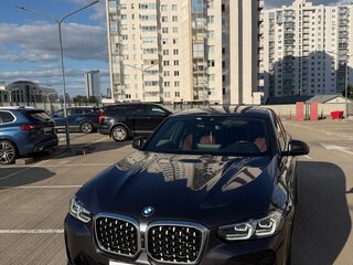 2022 BMW X4 30i II (G02) Рестайлинг, серый, 4152580 рублей, вид 2