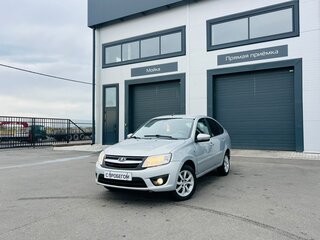 2014 Lada (ВАЗ) Granta I, серебристый, 579000 рублей, вид 1
