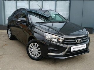 2019 Lada (ВАЗ) Vesta I, чёрный, 959000 рублей, вид 3