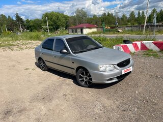 2005 Hyundai Accent ТагАЗ II, серебристый, 300000 рублей, вид 4