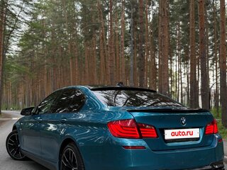 2013 BMW 5 серии 520i VI (F10/F11/F07) Рестайлинг, зелёный, 1650000 рублей, вид 4