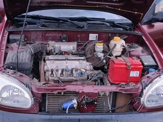 2007 ЗАЗ Sens, красный, 85000 рублей, вид 4