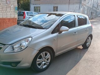 2007 Opel Corsa D, серебристый, 330000 рублей, вид 1